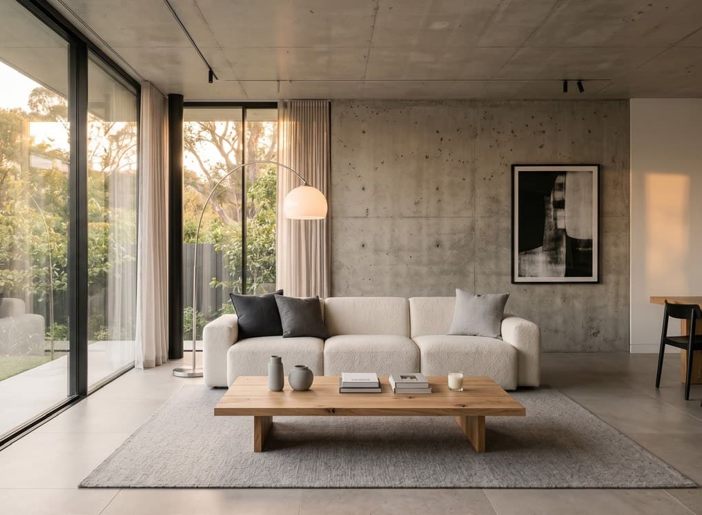 A bright residential living-room interior by Elmassri Group
