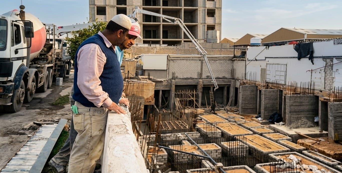 Construction project by Elmassri Group in Amman, Jordan
